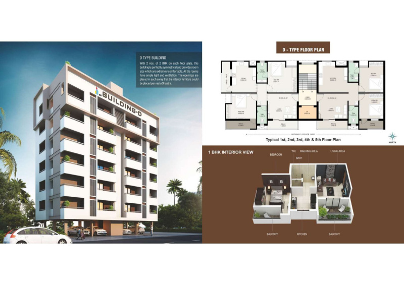 2 BHK Apartment 900 Sq.ft. for Sale in Deolai, Aurangabad