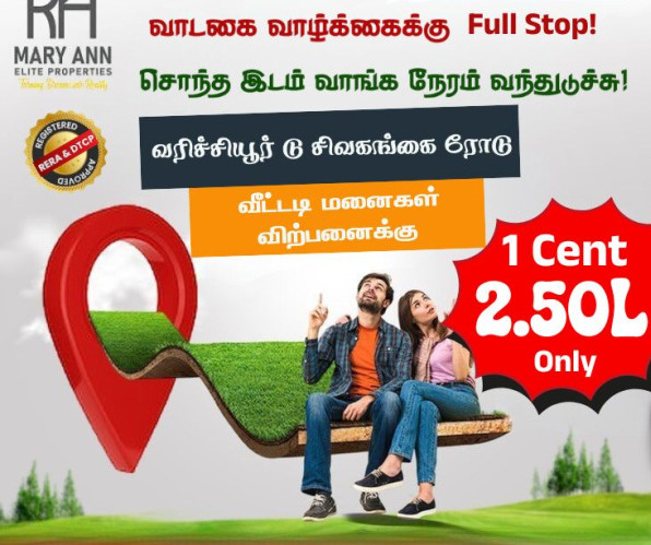  436 Cent Residential Plot for Sale in Varichiyur, Madurai