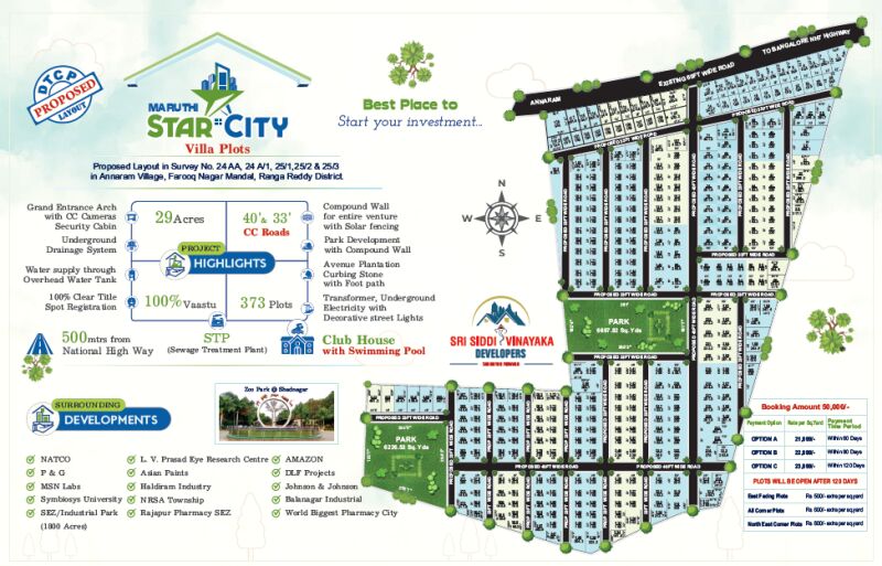  Residential Plot 165 Sq. Yards for Sale in Shadnagar, Hyderabad