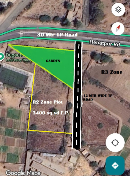  Residential Plot 556 Sq. Yards for Sale in Thaltej Shilaj Road, Ahmedabad