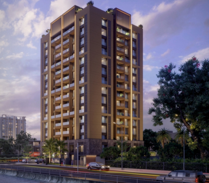 3 BHK Apartment 2400 Sq.ft. for Sale in Gaurav Path, Surat