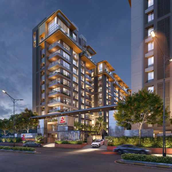 3 BHK Apartment 2062 Sq.ft. for Sale in Bhatar, Surat