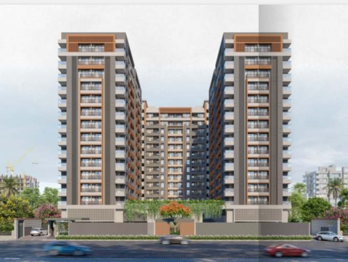 2 BHK Apartment 1206 Sq.ft. for Sale in Pal Gam, Surat