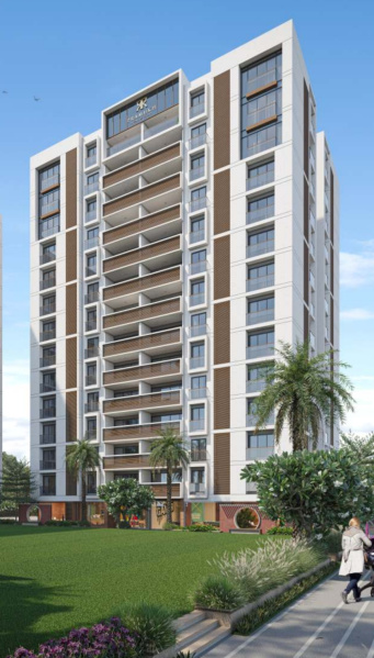 3 BHK Apartment 2525 Sq.ft. for Sale in Vesu, Surat