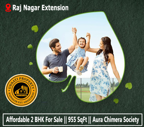 2 BHK Apartment 955 Sq.ft. for Sale in Raj Nagar Extension, Ghaziabad