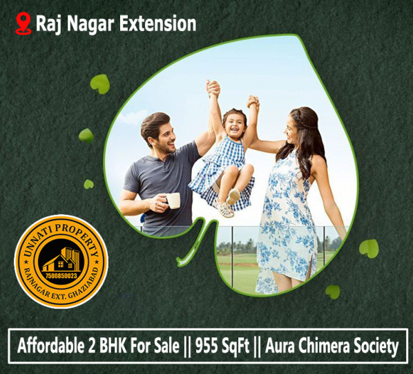 2 BHK Apartment 955 Sq.ft. for Sale in Raj Nagar Extension, Ghaziabad