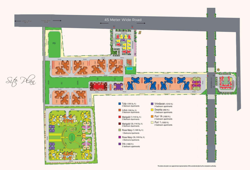 3 BHK 1260 Sq.ft. Apartment for Sale in Raj Nagar Extension, Ghaziabad