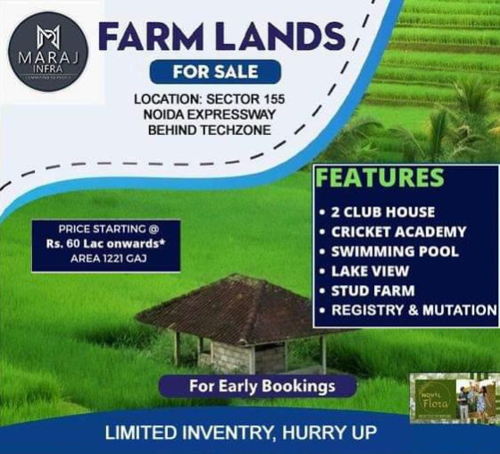 2 BHK Farm House 1000 Sq.ft. for Sale in Sector 150 Greater Noida West