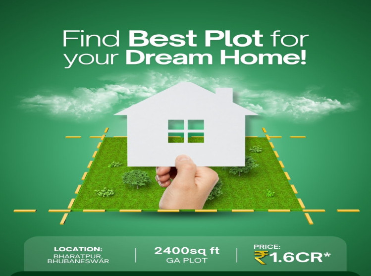  Residential Plot 2400 Sq.ft. for Sale in Bharatpur, Bhubaneswar