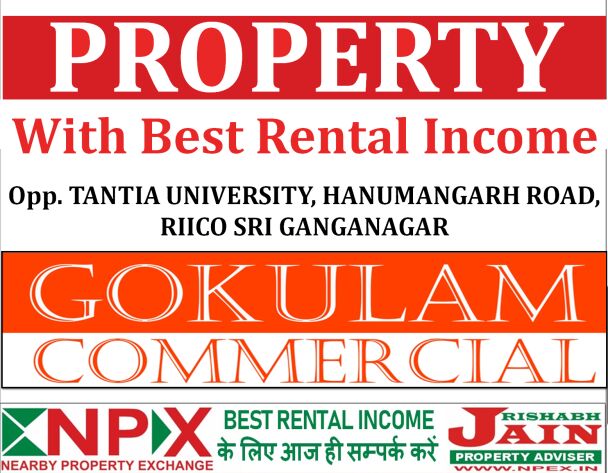  Commercial Land 1640 Sq.ft. for Sale in Sangaria, Hanumangarh
