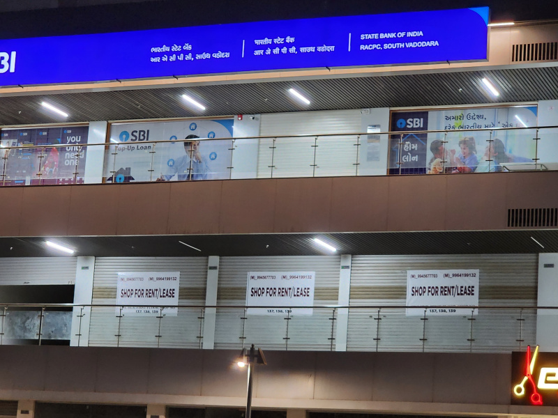 Commercial Shop for Rent in Vasna Bhayli Road, Vadodara (REI1156379)