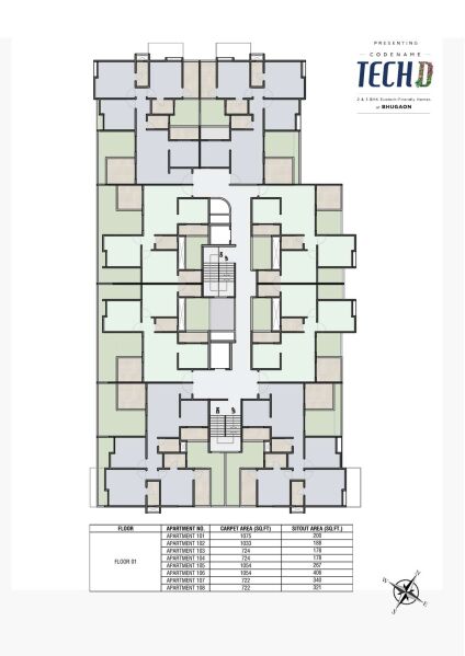 3 BHK Apartment 1444 Sq.ft. for Sale in Bavdhan, Pune