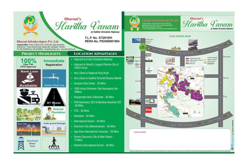  Residential Plot 400 Sq. Yards for Sale in Kadthal, Hyderabad