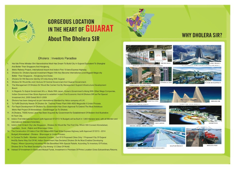 Residential Plot 172 Sq. Yards for Sale in Dholera, Ahmedabad