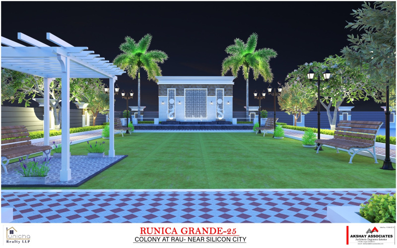  Residential Plot 1149 Sq.ft. for Sale in Rau, Indore