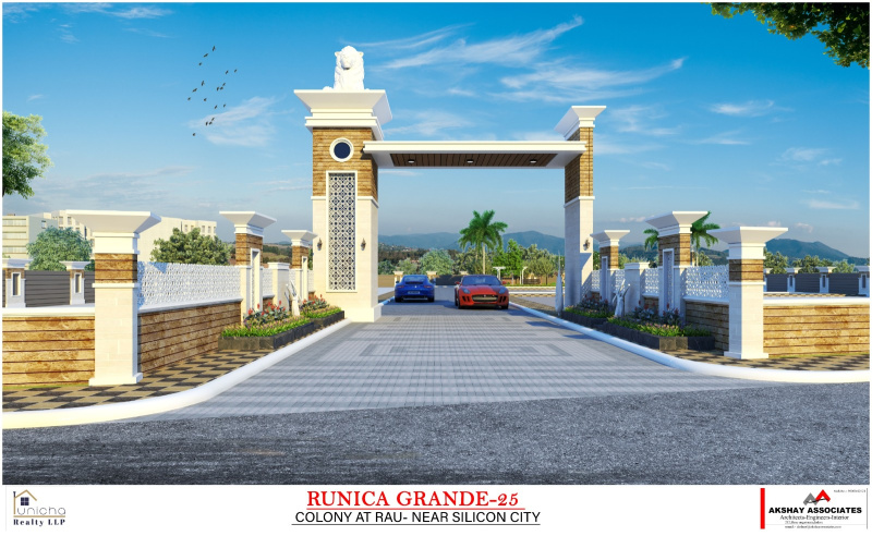  Residential Plot 1149 Sq.ft. for Sale in Rau, Indore