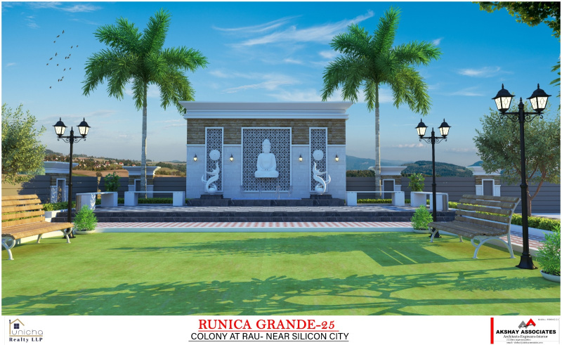  Residential Plot 1149 Sq.ft. for Sale in Rau, Indore