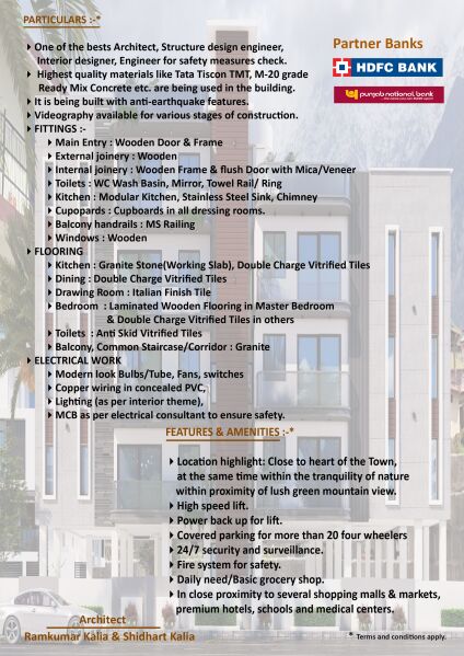 3 BHK Apartment 1554 Sq.ft. for Sale in Dari, Dharamsala