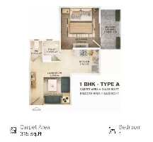 1 BHK Flat for Sale in Sector 70 Gurgaon