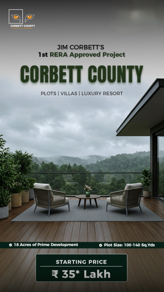  100 Sq. Yards Residential Plot for Sale in Ramnagar, Nainital