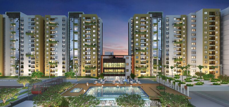 2 BHK Apartment 1064 Sq.ft. for Sale in Hosahalli, Bangalore