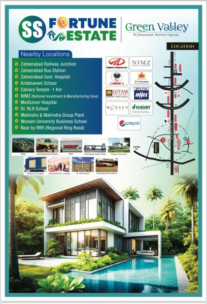 3 BHK Villa 183 Sq. Yards for Sale in Zaheerabad, Sangareddy