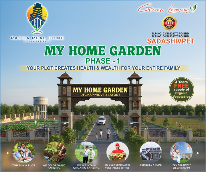  150 Sq. Yards Residential Plot for Sale in Sadasivpet, Sangareddy