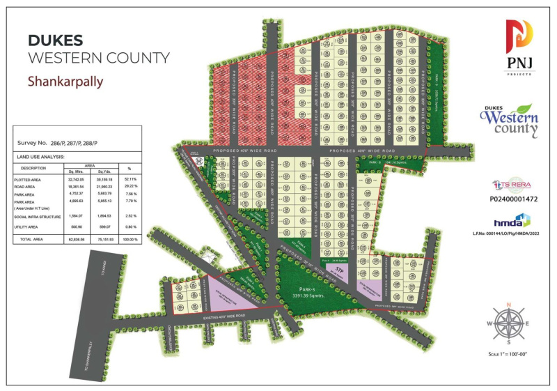  367 Sq. Yards Residential Plot for Sale in Shankarpally, Rangareddy
