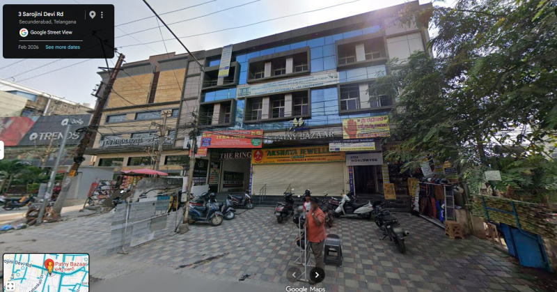  175 Sq.ft. Commercial Shop for Sale in SD Road, Secunderabad