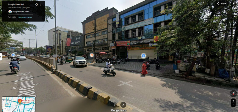  175 Sq.ft. Commercial Shop for Sale in SD Road, Secunderabad