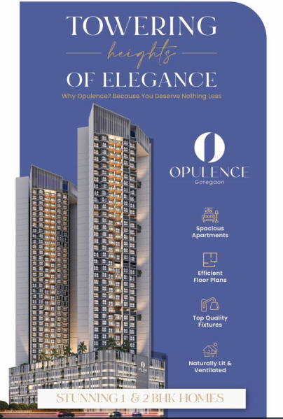 1 BHK Apartment 640 Sq.ft. for Sale in Oshiwara, Goregaon West, Mumbai