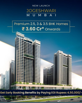 3 BHK Apartment 1740 Sq.ft. for Sale in Jogeshwari West, Mumbai
