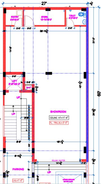  Office Space 1200 Sq.ft. for Rent in Murlipura, Jaipur