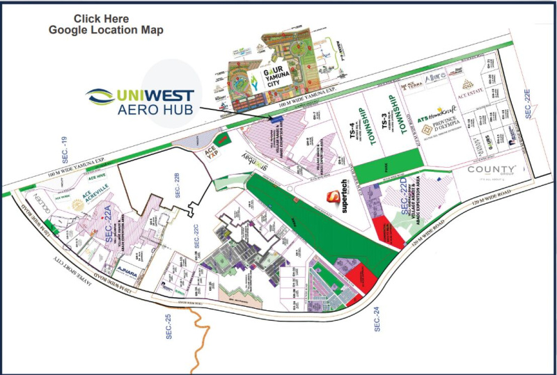  Studio Apartment 475 Sq.ft. for Sale in Yamuna Expressway, Greater Noida