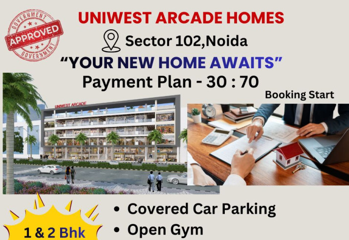 2 BHK 800 Sq.ft. Apartment for Sale in Sector 102 Noida