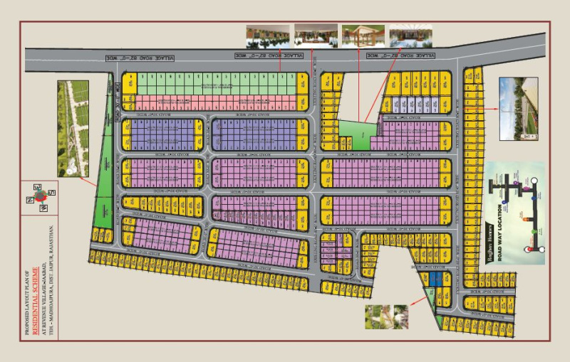  500 Sq. Yards Residential Plot for Sale in Mahindra SEZ, Jaipur