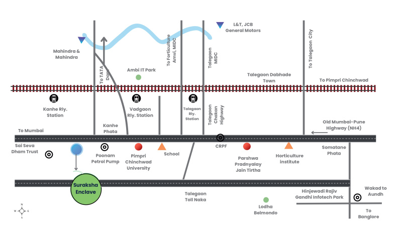  1446 Sq.ft. Residential Plot for Sale in Kanhe, Pune