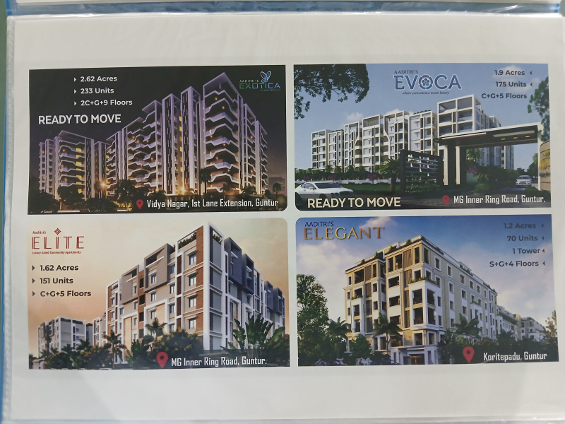 3 BHK Apartment 1630 Sq.ft. for Sale in Renigunta, Tirupati