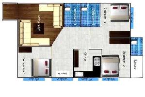 3 BHK Flat for Sale in Palsikar Colony, Indore
