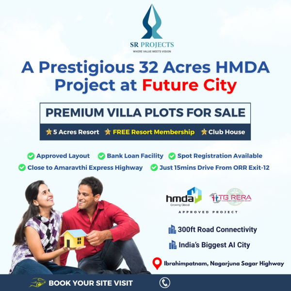  Residential Plot 150 Sq. Yards for Sale in Ibrahimpatnam, Hyderabad
