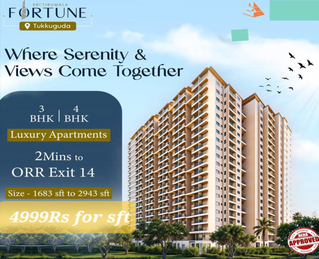 3 BHK 1809 Sq.ft. Apartment for Sale in Maheshwaram, Hyderabad