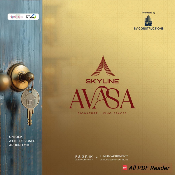 3 BHK 1650 Sq.ft. Apartment for Sale in Adibatla, Hyderabad