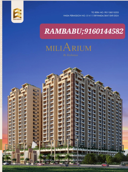 3 BHK 1937 Sq.ft. Apartment for Sale in Kolluru, Hyderabad