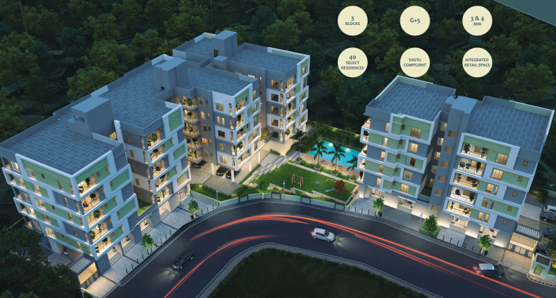 4 BHK Apartment 2317 Sq.ft. for Sale in Sevoke Road, Siliguri