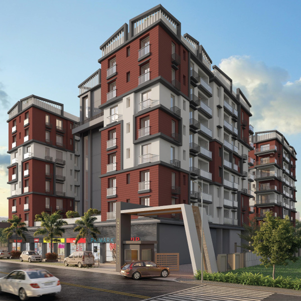 4 BHK Apartment 1519 Sq.ft. for Sale in Iskcon Mandir Road, Siliguri