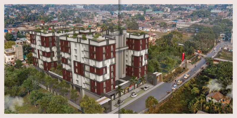 4 BHK Apartment 1519 Sq.ft. for Sale in Iskcon Mandir Road, Siliguri