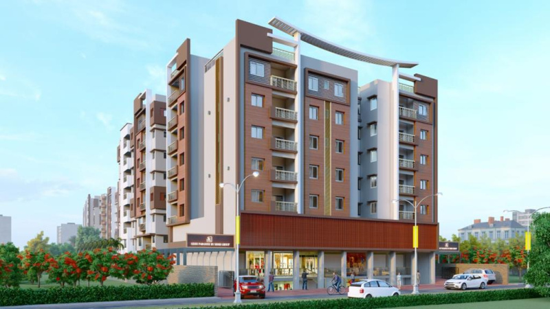 3 BHK Apartment 1028 Sq.ft. for Sale in Jyoti Nagar, Siliguri