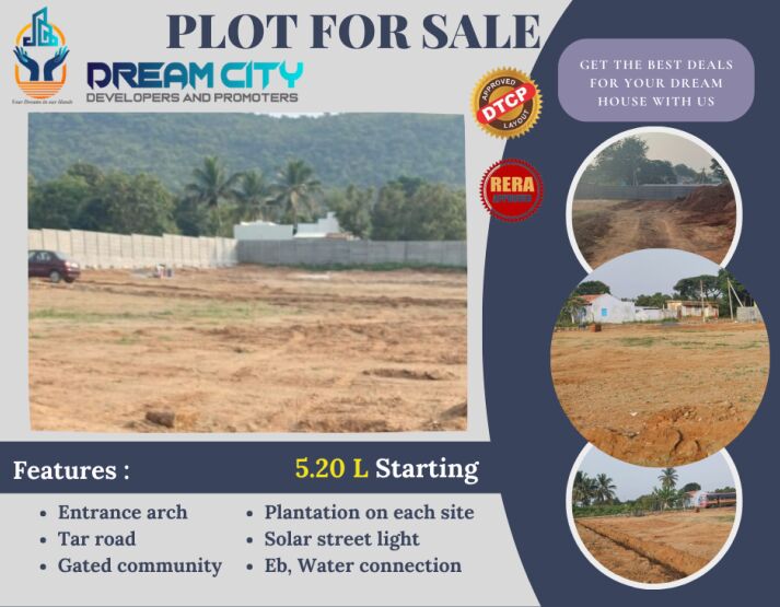  Residential Plot 3 Cent for Sale in Karamadai, Coimbatore