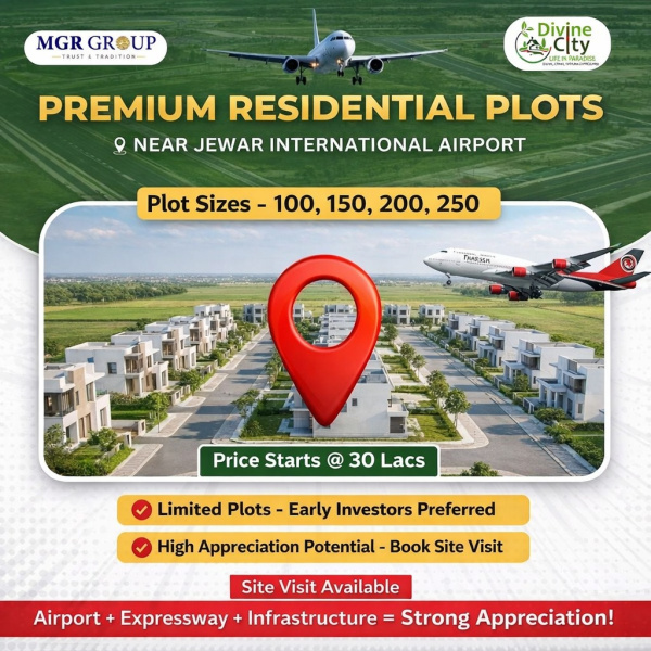  112 Sq. Yards Residential Plot for Sale in Jewar, Gautam Buddha Nagar