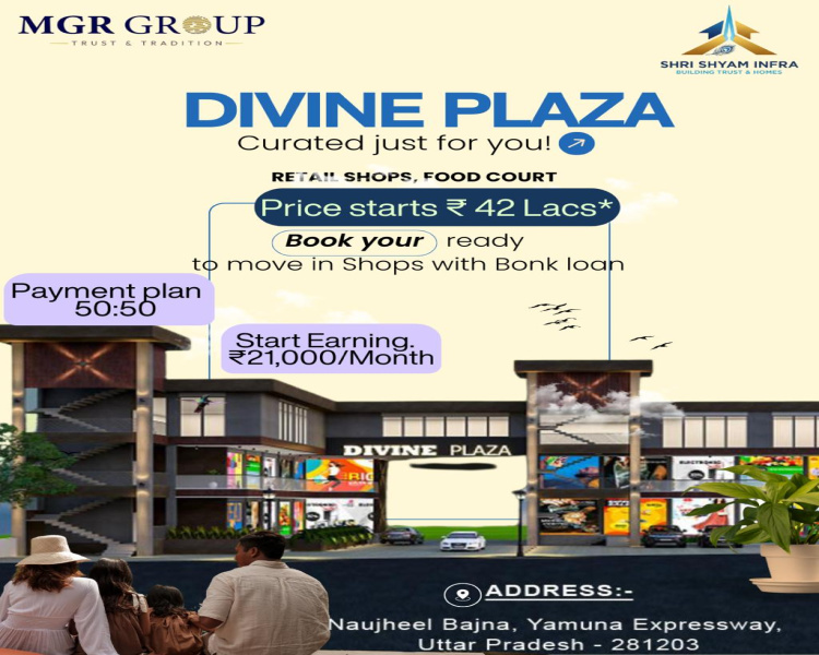  300 Sq.ft. Commercial Shop for Sale in Jewar, Gautam Buddha Nagar